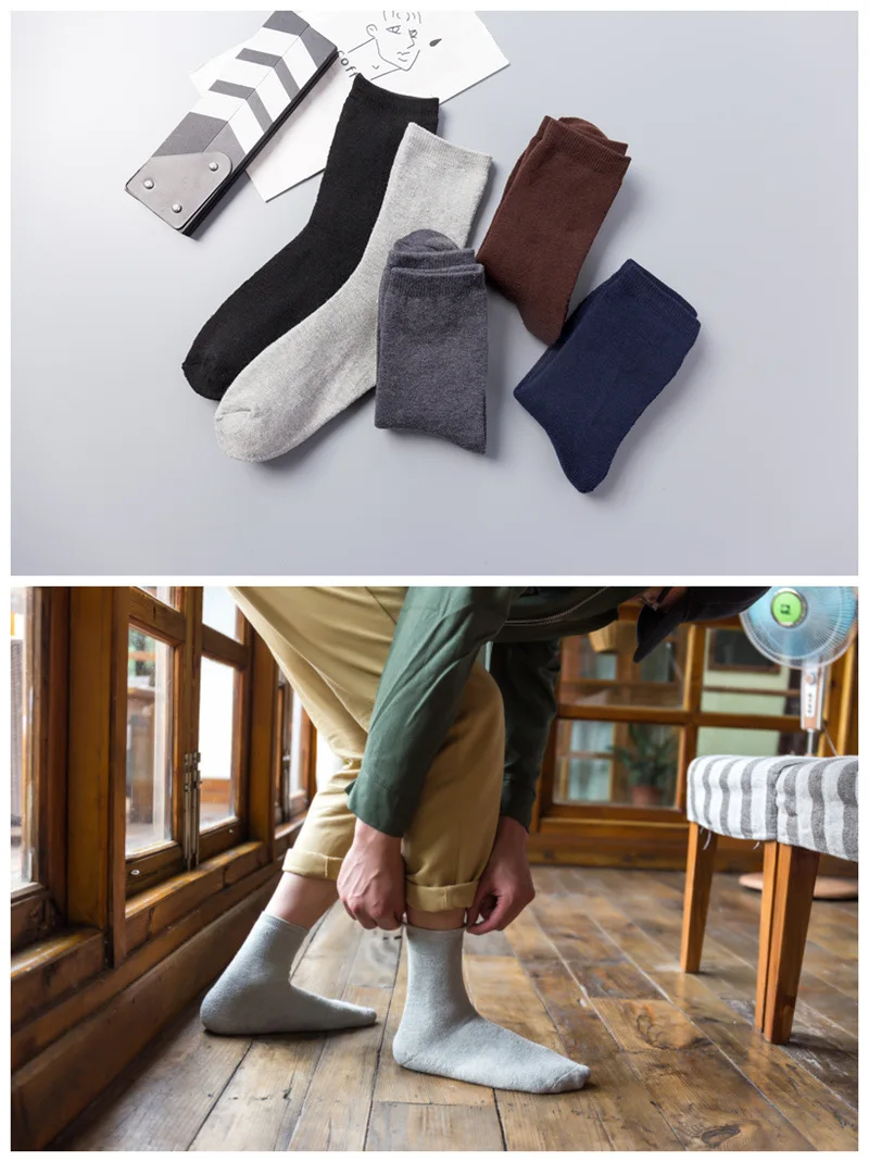 Деловые мужские носки, зимние плотные бархатные супер теплые носки из смешанного хлопка, внутренний слой, петля, мягкий дизайн, для очень холодной погоды