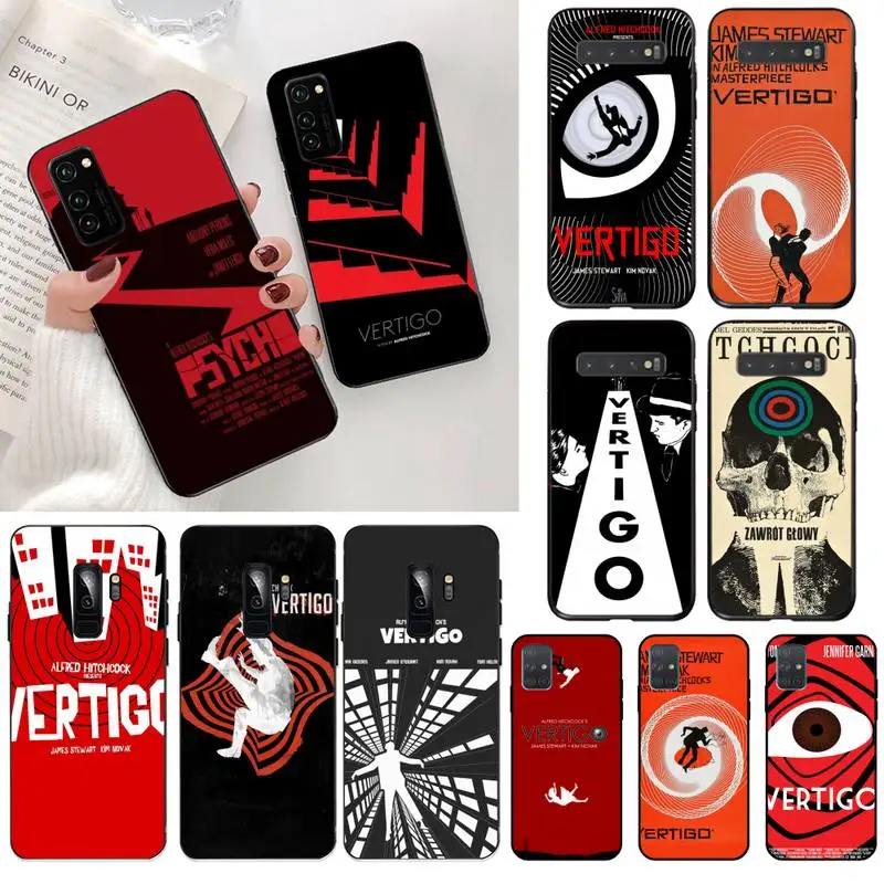 Чехол для телефона Alfred Hitchcocks Vertigo Samsung S20 plus Ultra S6 S7 edge S8 S9 S10 5G lite 2020 | Мобильные