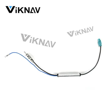 

13-008 Car ANTENNA ADAPTER CABLE Connector For VW/AUDI/OPEL/SKODA/CITROEN/SEAT with FAKPA(z)and phantom power supply