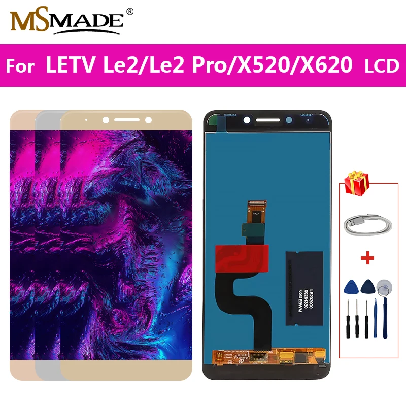 

Original For LeTV Leeco Le 2 Display X527 X520 X522 LCD Touch Screen For LeEco Le 2 Pro 2Pro S3 X626 LCD Replacement 5.5'' inch