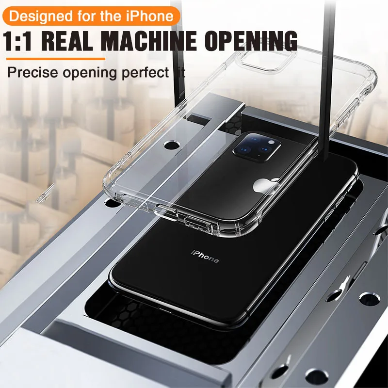 Роскошный противоударный прозрачный силиконовый чехол для телефона для iphone 11 чехол для телефона X XR XS Max iphone 11 Pro Max Защита задняя крышка