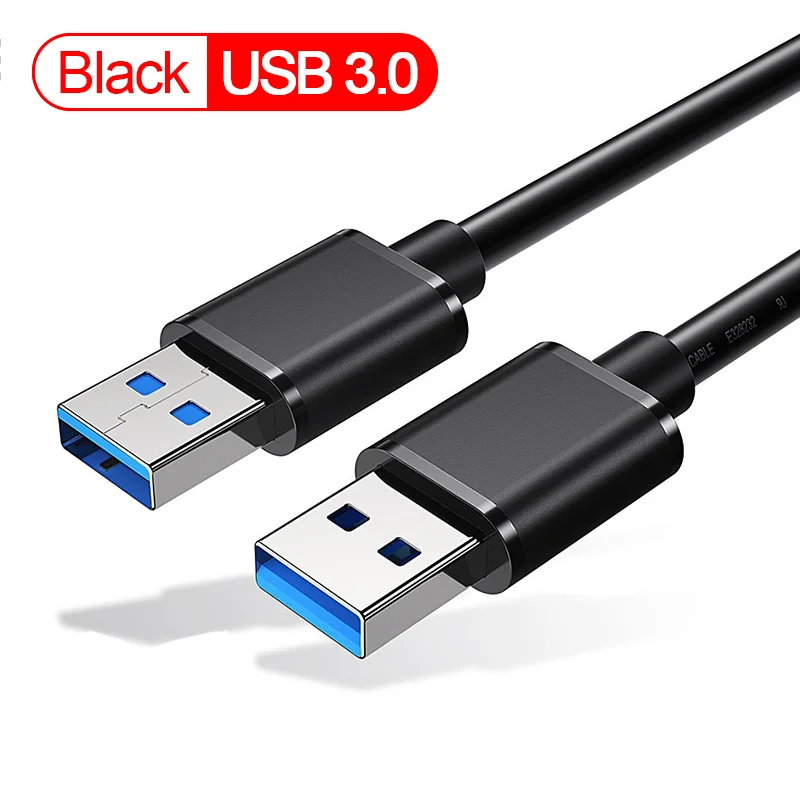 hdmi to rca Essager USB to USB Extension Cable Type A Male to Male USB 3.0 Extender For Radiator Hard Disk Webcom USB3.0 Extension Cable data transfer cable Cables & Adapters