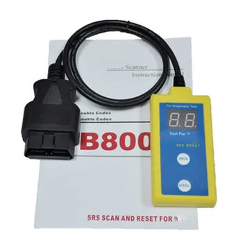 

Newest B800 SRS Scanner And Resetter Tool for BMW Fit E36 E46 E34 E38 E39 Z3 Z4 X5 B800 Scan between 1994 and 2003B 800