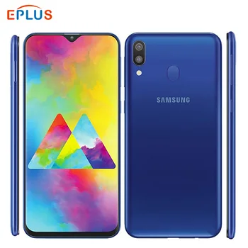 Перейти на Алиэкспресс и купить Новая глобальная версия 6,3 inch samsung Galaxy M20 M205F/DS 64 Гб мобильный телефон 5000 мАч 3 ГБ/4 Гб оперативной памяти, 32 Гб встроенной памяти/64 GB с двумя sim-ка...