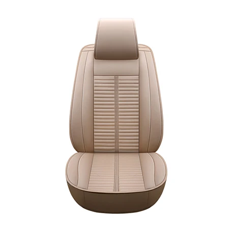 Beige standard Передний ряд+ задний ряд Универсальное автомобильное сиденье подходит для Lexus is250 nx lx470 gx470 ES IS RX GX GTH LX570 все модели автомобильных аксессуаров - Название цвета: Beige standard