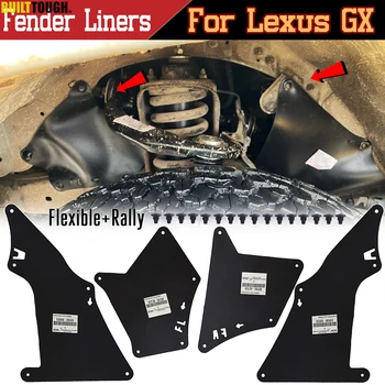 

For Lexus GX470 GX460 GX 470 460 2003 - 2020 Apron Seal Mud Flaps Guards Mudflaps W / Clips Flares Fender Liners Splash Shield
