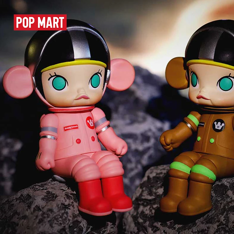 POPMART Молли Счастливый поезд партия серии глухая коробка Кукла Двоичная экшн