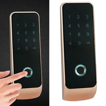 

2020 New Smart Digital Fingerprint Touch Code Password Lock Security Anti-theft Door Lock