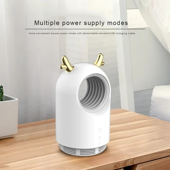 

USB Insect Bug Killer Zapper Trap Light LED Mosquito Killer Lamp UV Night Light No Radiation Insect Killer Flies Trap Lamp