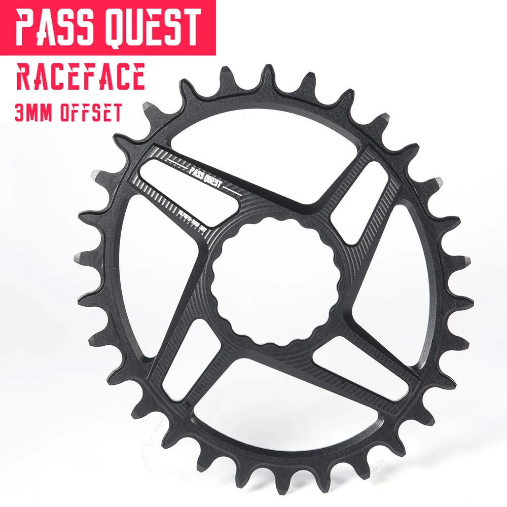 Передняя звезда PASS QUEST для горного велосипеда овальная узкая широкая 3 мм шатуна