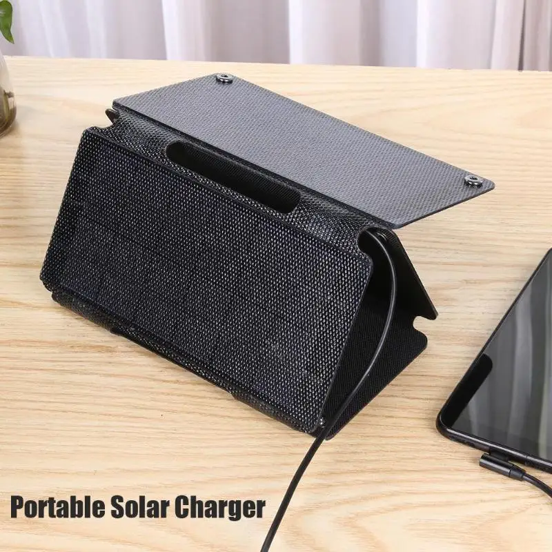 Солнечная панель 12 Вт 5 в складной ETFE солнечное зарядное устройство power Bank для телефона планшета монокристаллический силиконовый usbвыход для спортивные состязания на улице