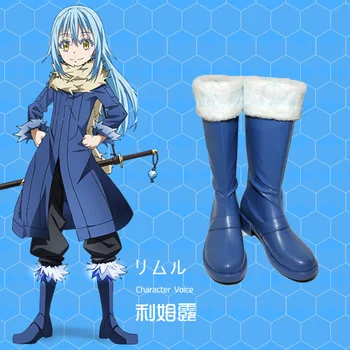 

Anime Tensei shitara Slime Datta Ken Rimuru Tempest Cute Cosplay Rimuru Tempest shoes Custom men's and women's cartoon shoes