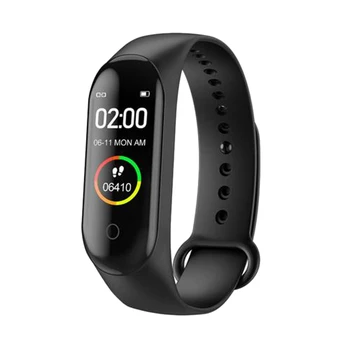 

M4PLUS Smart Watch. Color Sn Temperature Measurement Bracelet Sports Heart Rate Blood Pressure Smart Bracelet