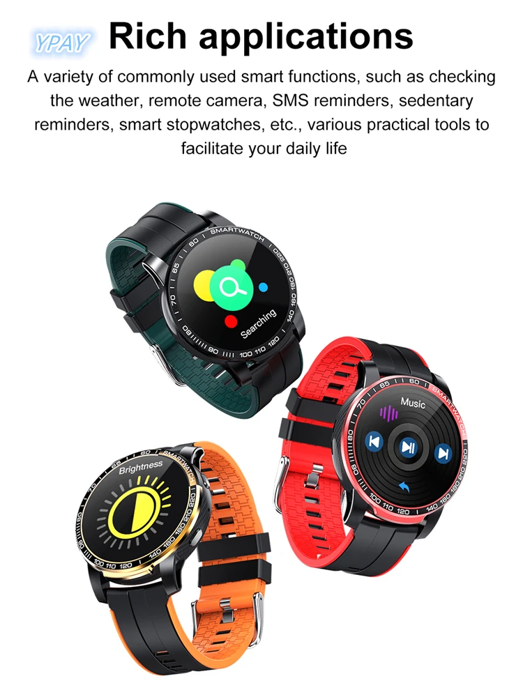

android bracelet Smart watch 2020 man blood pressure oxygen monitor Fitness intelligent woman smartwatch clock tracker Pedometer