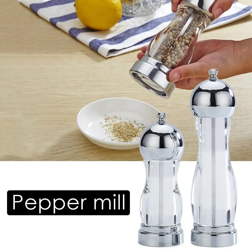 Регулируемая морская соль перец шлифовальный станок с круглой головкой мельница