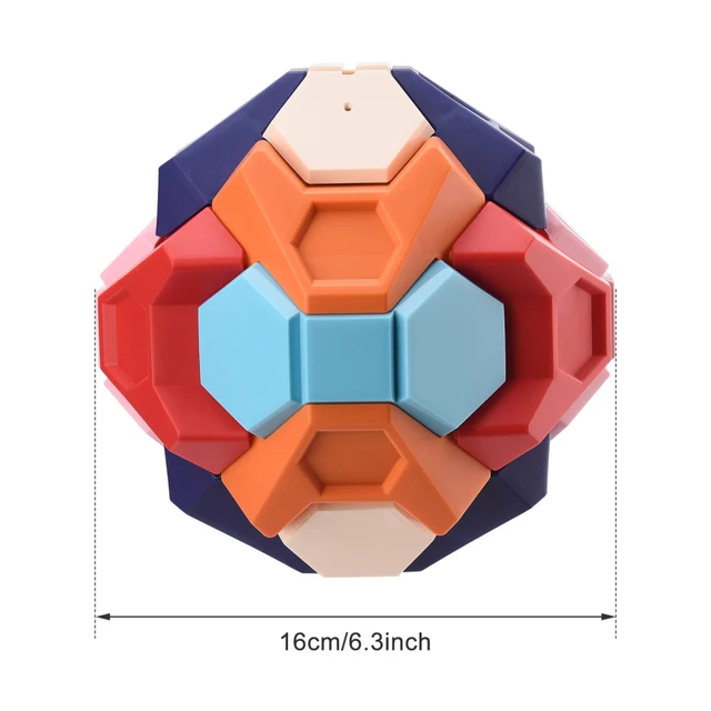 Assembly Of Toys Piggy Bank Disassembly Creative Ball Round Assembled Decompression Promote Brain Development Children's Puzzle 2