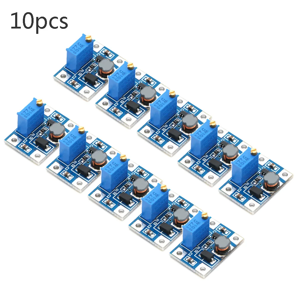 

10* 2A DCDC 2V~24V To 2V~28V 10K Adjustable Step-Up Voltage Converter Supplies
