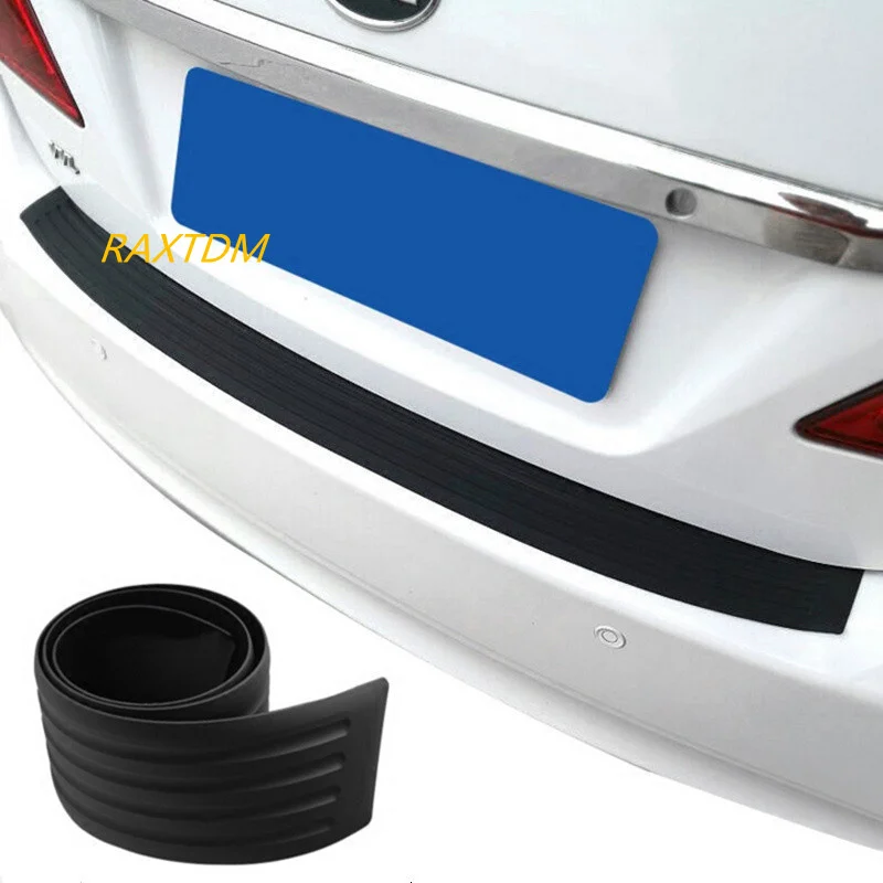 Автомобильный задний бампер резиновая накладка для Skoda Octavia A2 A5 A7 Fabia Rapid Superb Yeti Roomster