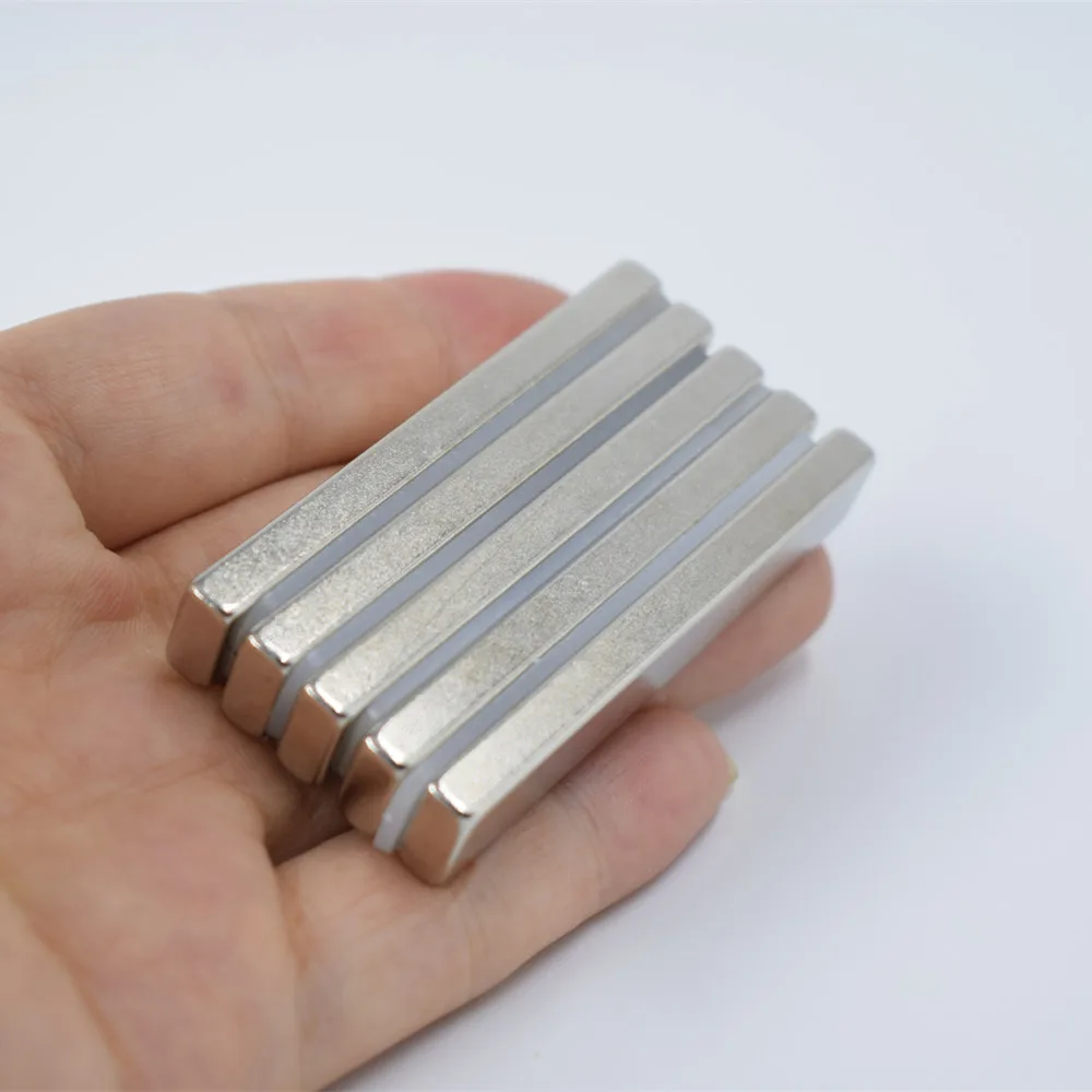 Neodymium magnet 50x10x3 60x10x5mm small Block strong magnet Double sided tape glue ectromagnet fridge speaker