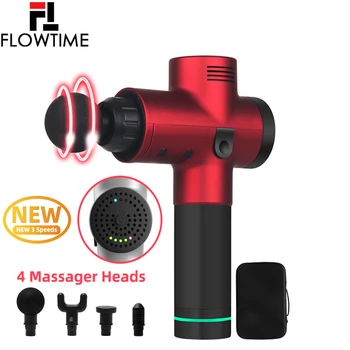 

Muscle Massager Gun Pro Tissue Massage Gun Deep Cordless Therapy Vibration Body Massager Relieving Pain Massage Health Device