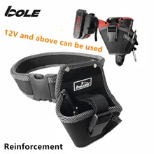 BOLE perceuse électrique au Lithium 12V et plus, poche de travail Portable, clé électrique, sac à outils