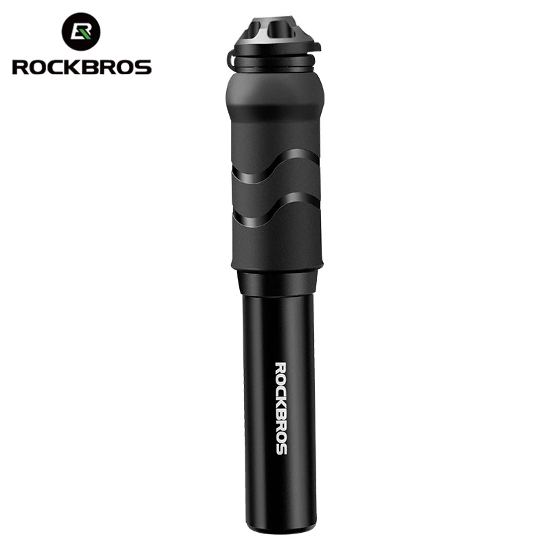 Rockbros велосипедный насос 110 PSI алюминиевый пресс сплав портативный мини Велоспорт шин надувной воздушный насос велосипед аксессуары