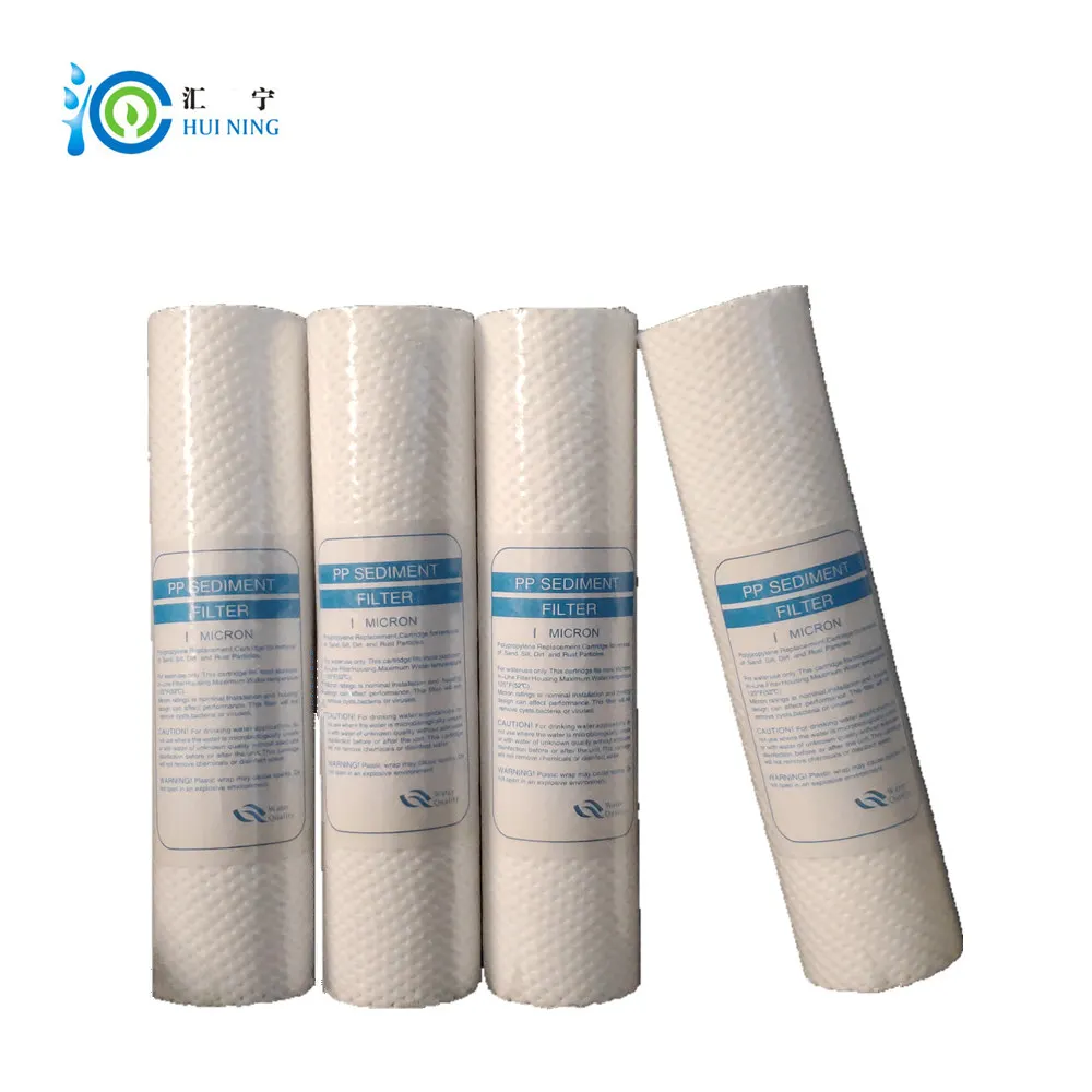 4pcs Water Purifier 10 Inch 1 Micron Sediment Water Filter Cartridge PP Cotton Filter Water Filter System Water Polypropylene 4pcs Water Purifier 10 Inch 1 Micron Sediment Water Filter Cartridge PP Cotton Filter Water Filter System Water Polypropylene