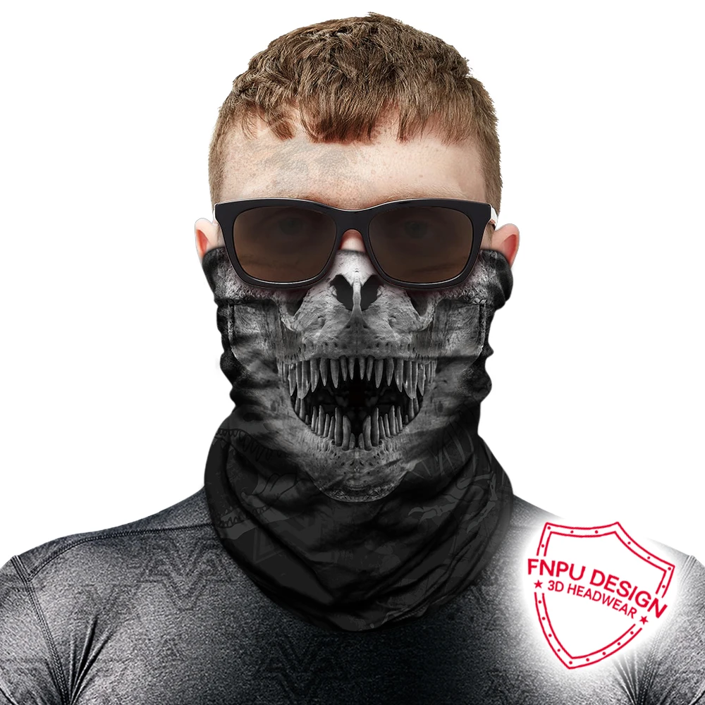 Бесшовная Бандана с 3D рисунком шейный платок в стиле парка Юрского периода