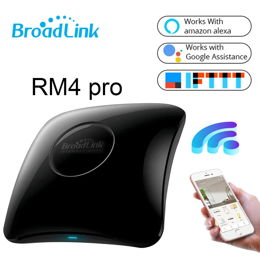  2020 Newest Broadlink RM4 Pro Smart Home Automation WIFI+IR+RF+4G Intelligent Remote Controller for
