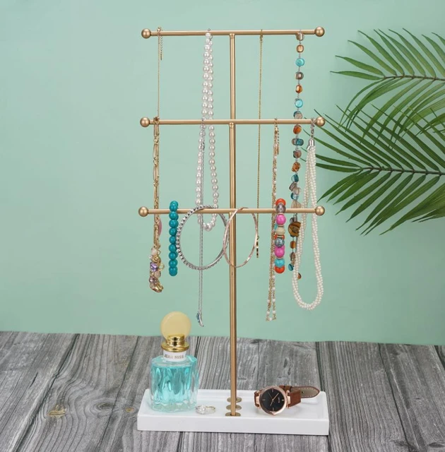 Unique Earring Hanger Rack, Tabletop Jewelry Display Stand, Brass Metal  Hanging Jewelry Towers, Clothing Rack, Earring Holder - AliExpress