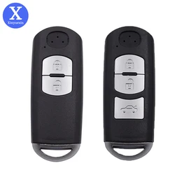 Xinyuexin 2 3 Button Smart Car Key Shell Case for MAZDA 3 6 5 CX5 CX3 CX-9 3 Sport Replacement Car Key Case Fob Auto Accessories
