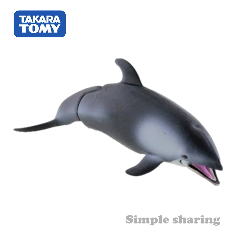 Takara Tomy AS-19 Animal Adventure Pacific White-sided Dolphin Mini Figure 