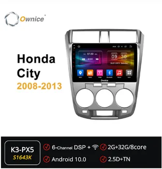

Ownice Android 10.0 Octa Core DSP 4G LTE SPDIFCar Radio Player GPS DVD forHonda City 2008 - 2013 Multimedia Headunit