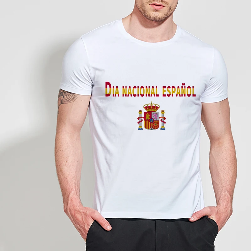 Диа Национальный русский футболка испанский национальный день с принтом Сезон