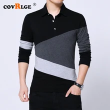 Мужские модные рубашки контрастного цвета в стиле пэчворк с длинным рукавом, приталенная хлопковая рубашка с воротником, мужская одежда размера плюс 5XL MTP13