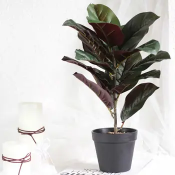 

Realistic Artificial Plant Bonsai Fake Tree Garden Home Hotel Office Indoor Vivid Potted Ornament Home Decoration