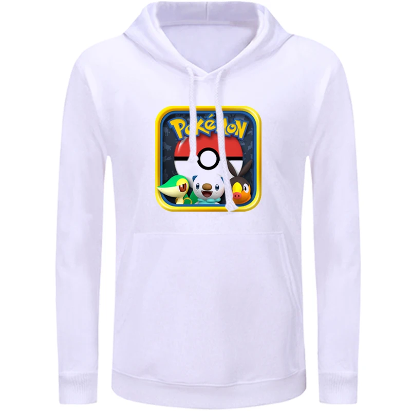 Pokemon Pokeball толстовка с капюшоном красивая романтическая Эйфелева башня женская графическая Толстовка струны пуловер с капюшоном подарок - Цвет: icWM937W
