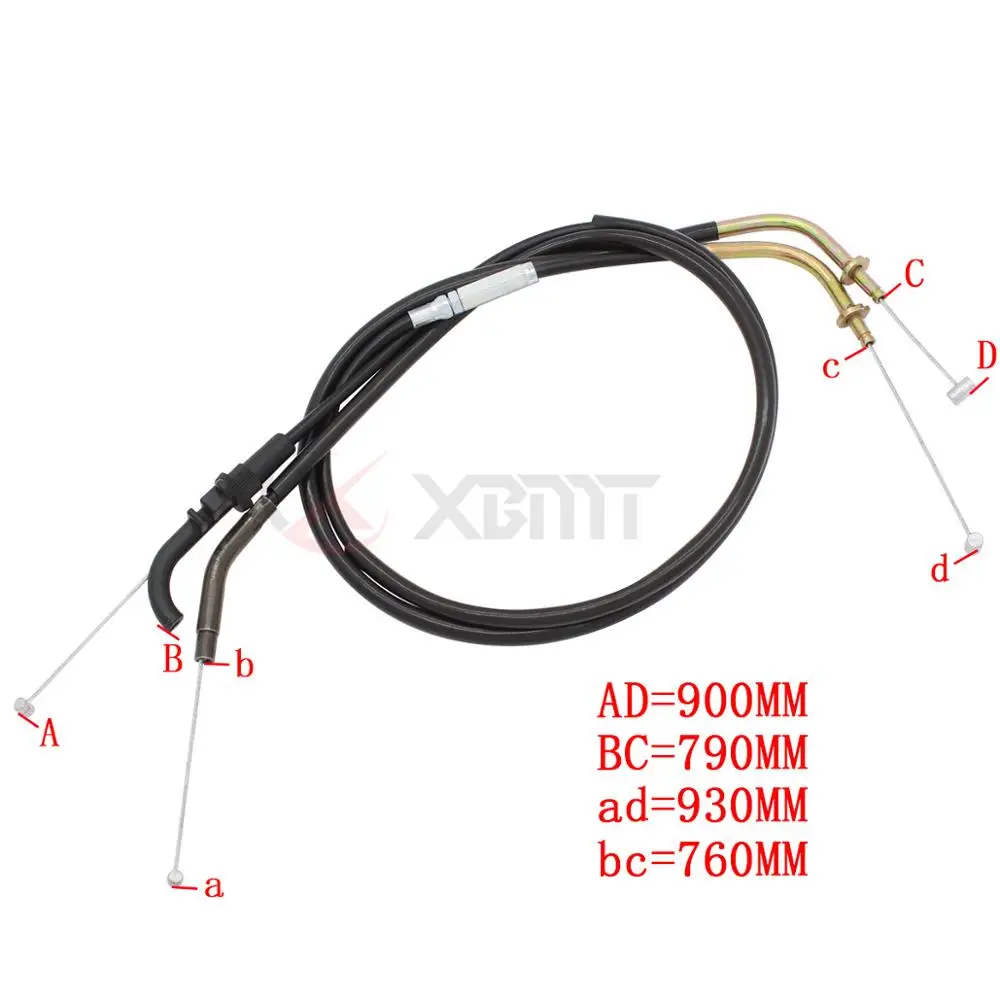 Стальной тросик дроссельной заслонки для мотоцикла Kawasaki ER 6N ER6N 6F ER6F|Рычаги