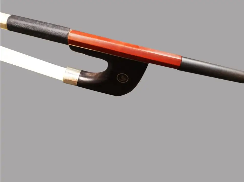 Cena Freeshipping Wtsfwf 3 4 4 4 niemiecki Pernambuco Brazilwood kontrabas łuk W heban żaba i oryginalne włosy końskie