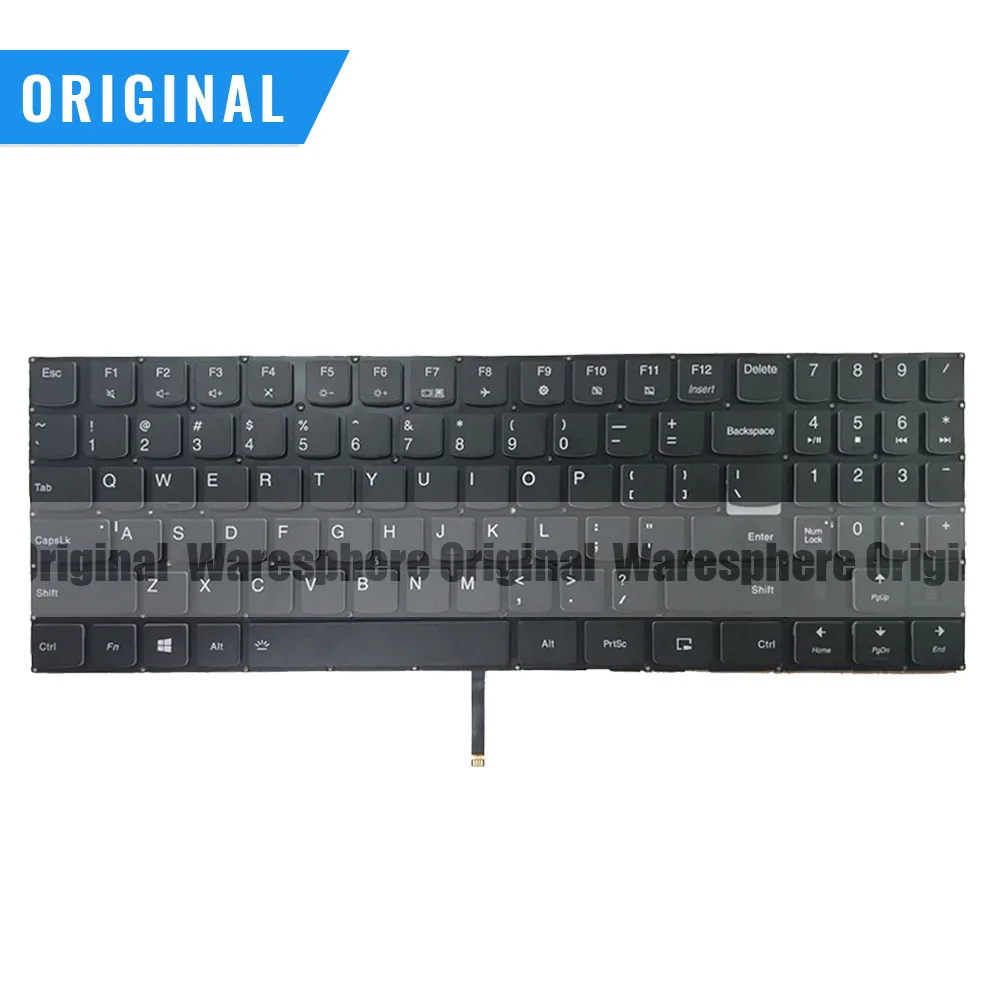Новая Оригинальная клавиатура с подсветкой для Lenovo Legion Y530 15ICH Black|Клавиатуры