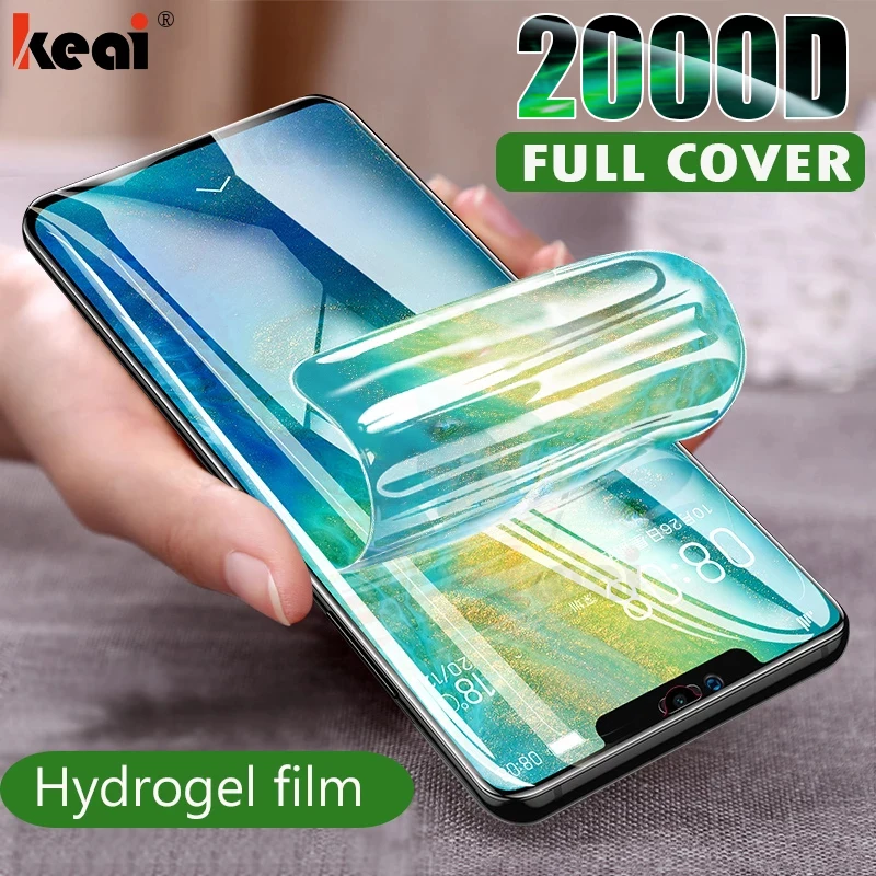 Screen Protector Hydrogel Film For Huawei P40 P20 P30 Lite Protective Film For Honor Mate 30 20 40 Pro 10 i Lite Film Not Glass