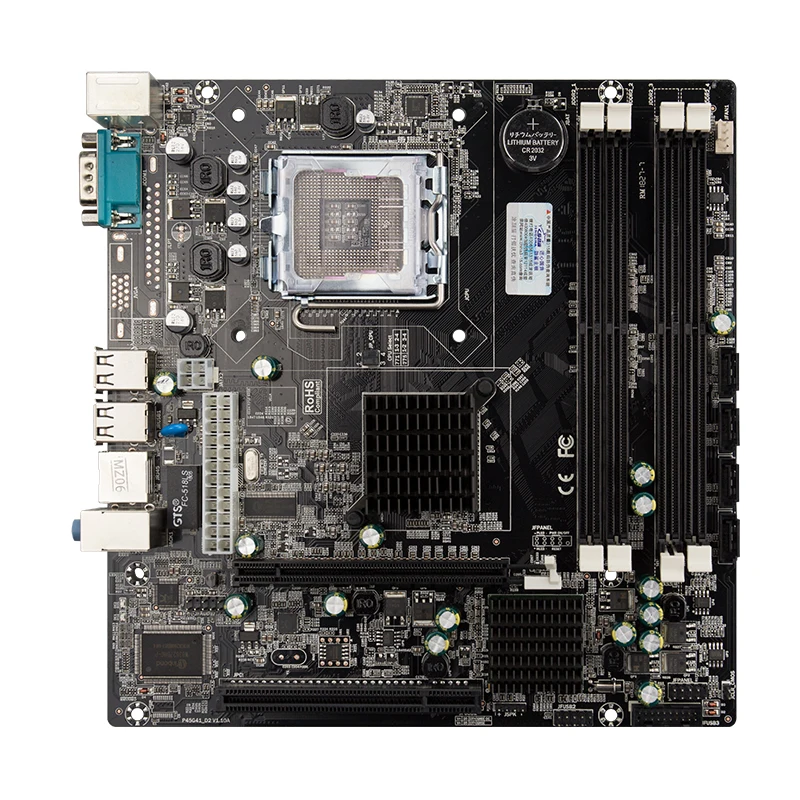 Jingsha Материнская плата Intel P45 чипсет материнская плата SATA порт разъем LGA775 DDR2 sup порт Xeon LGA 771771