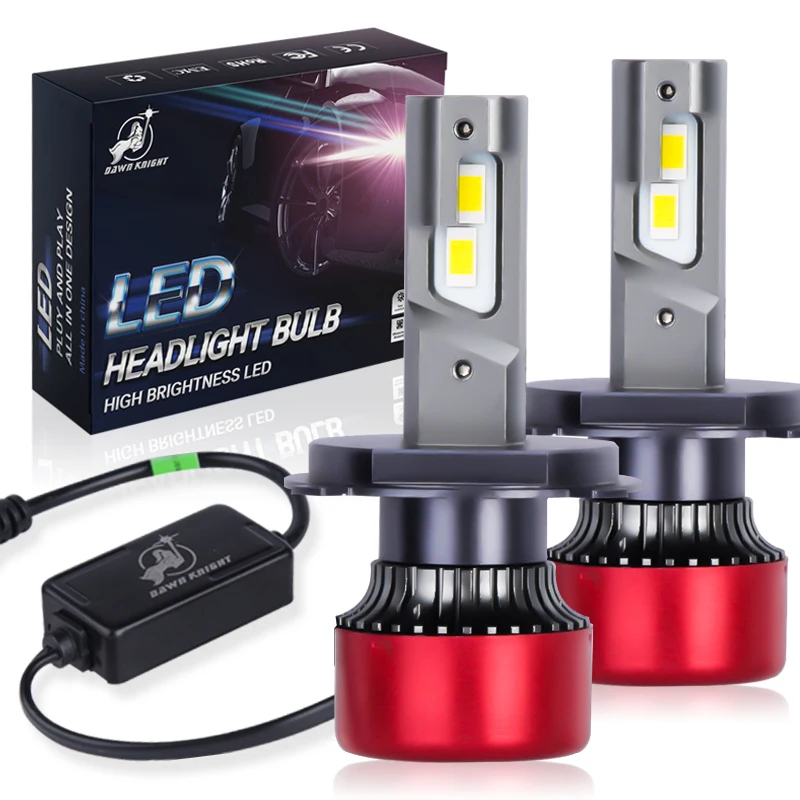 Светодиодсветодиодный лампа для фар головного света K3C H4 4300K LED H1 H7 H11 Светодиодный