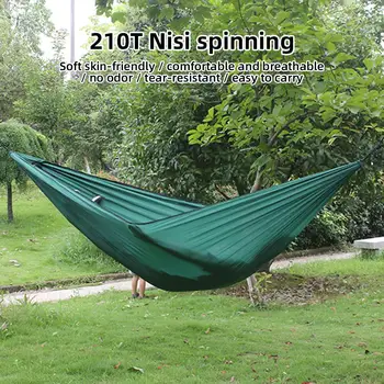 

Swing Hanging Bed Nylon Outdoors Sturdy Practical Parachute Hammock Tent Hammock Durable Hanging Camping Tents Mosquito Net