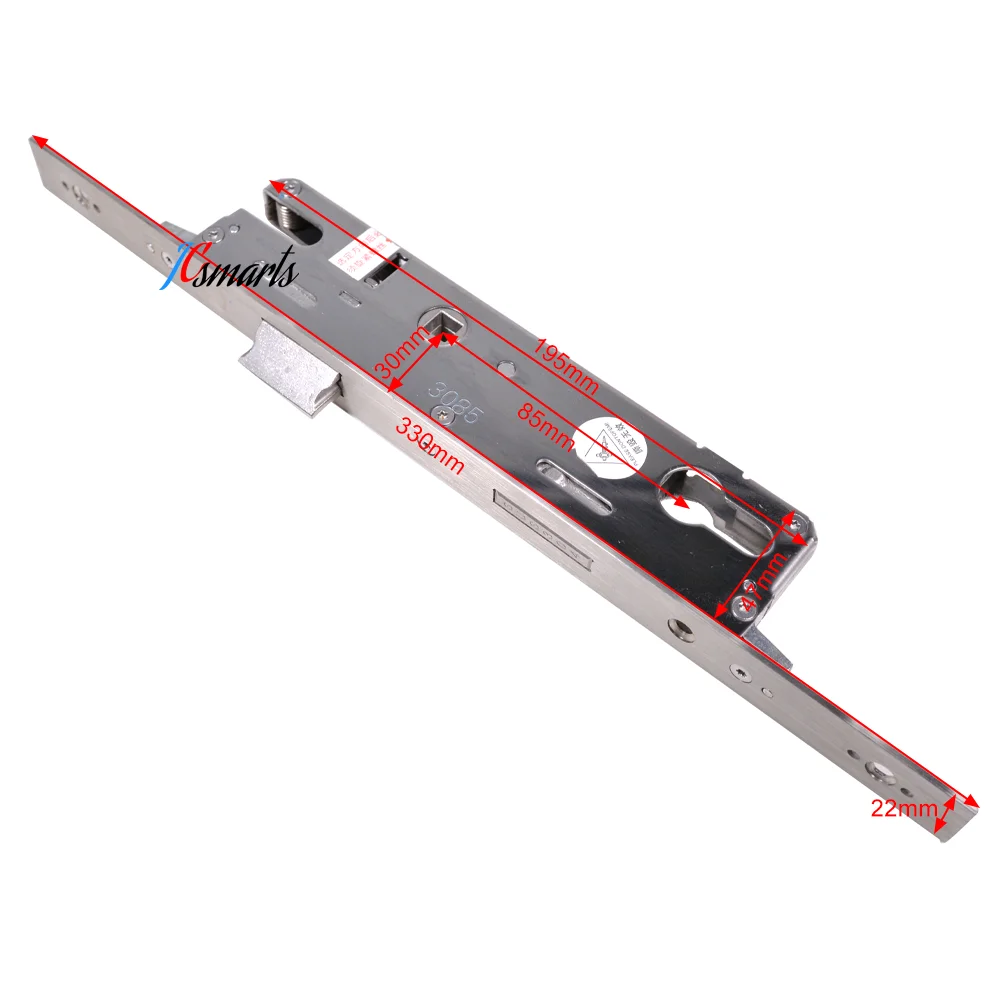Stainless Steel 330*22 Long 3085 Moritse For Smart Aluminum Door Locks