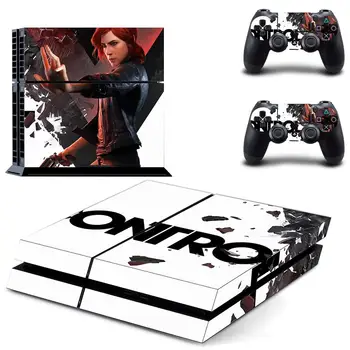 

Game Control PS4 Skin Sticker Decal For Sony PlayStation 4 Console and 2 Controllers PS4 Skins Sticker Vinyl