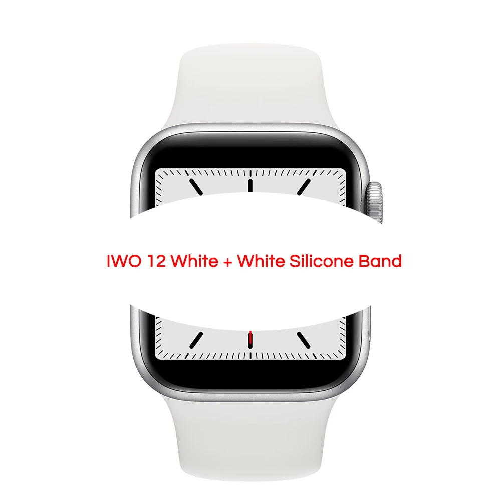 IWO 12 Bluetooth Смарт часы IWO12 40 мм 44 мм серия 5 W55 1:1 чехол для IOS Android сердечного ритма ЭКГ IP68 водонепроницаемый дропшиппинг