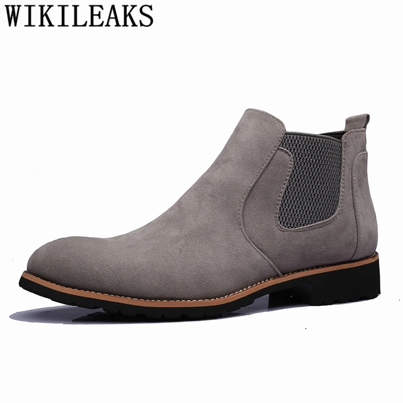 

chelsea boots men desert boots elevator shoes for men luxury shoes ankle boots men designer shoes zapatos de hombre buty meskie
