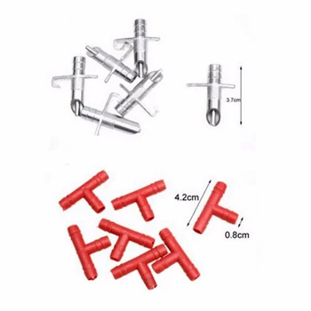 

Mouse Nipple Drinkers Set White+Red Pet Home House Rodent Ferret 100 pcs 100x Rabbit Water