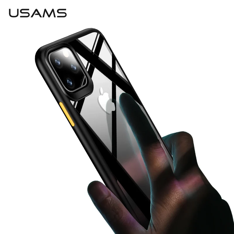 

USAMS Silicone Case for iPhone 11 Pro MAX 2019 Protection Case for iPhone 5.8 6.1 6.5 2019 for iPhone XIR 11Cover